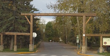 Main Gate to Park